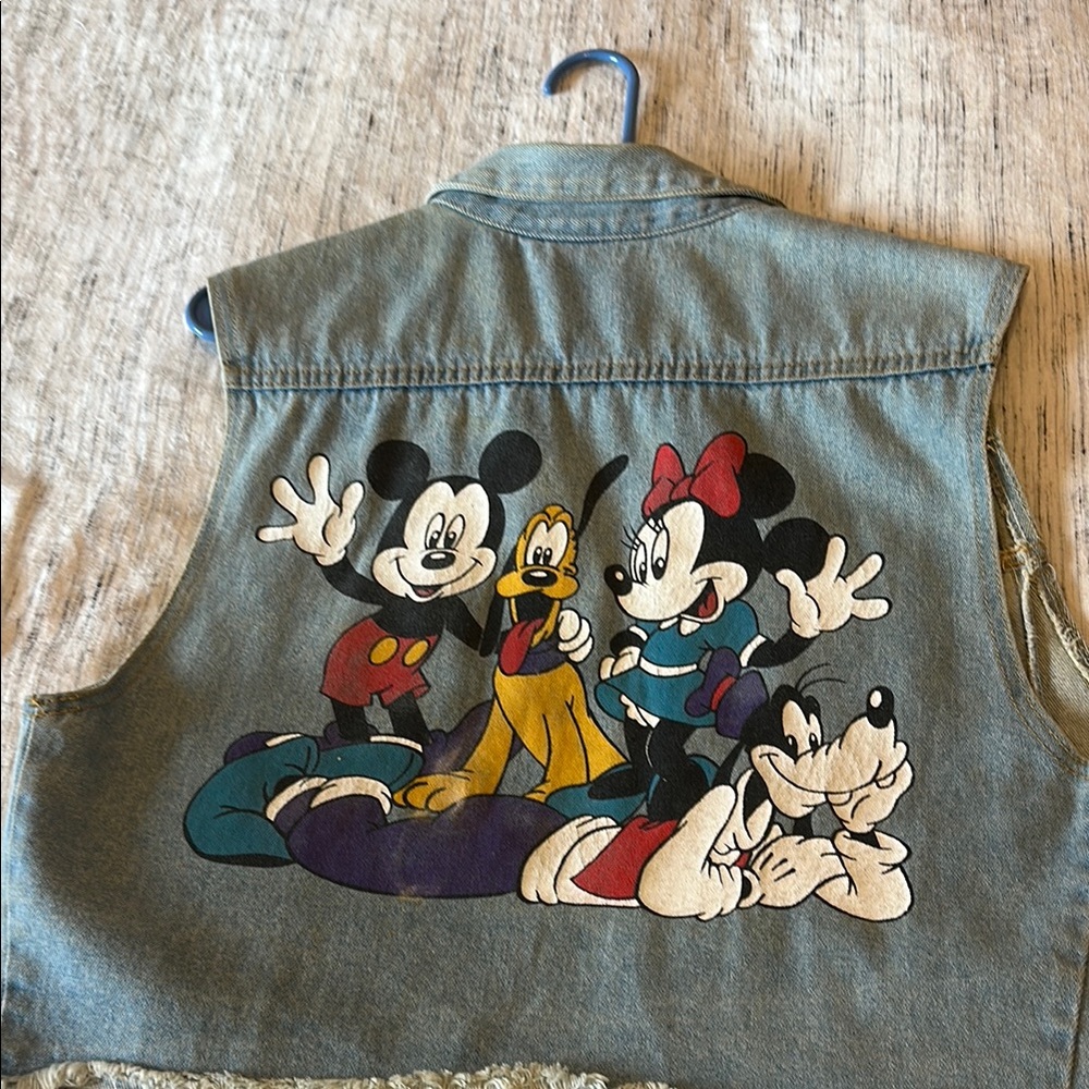1980’s Disney denim vest